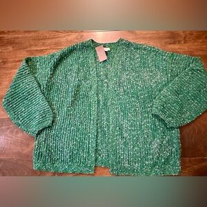 🌟 NWT J Jill Women’s Open Front Cardigan